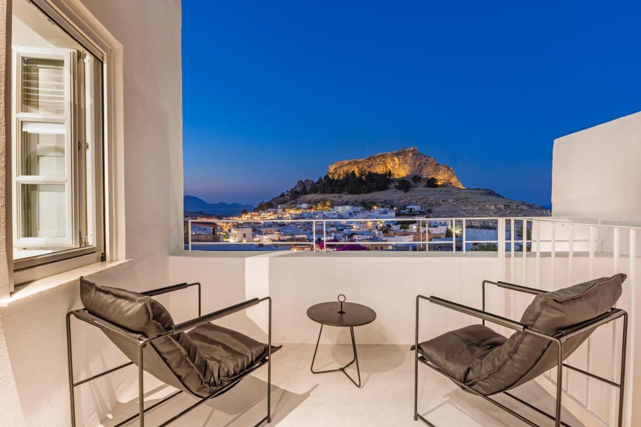 Peni Sol Superior Studios Lindos Exterior photo